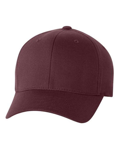 Flexfit Cotton Blend Cap - Maroon Front