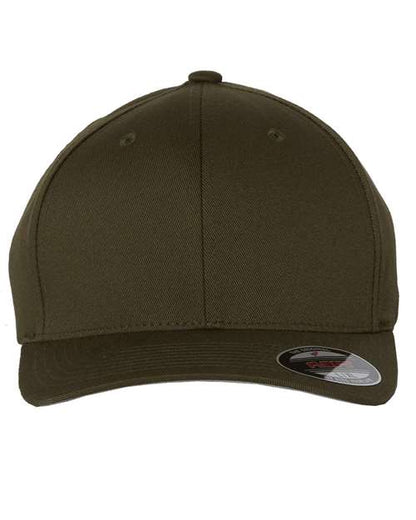 Flexfit Cotton Blend Cap - Olive Front