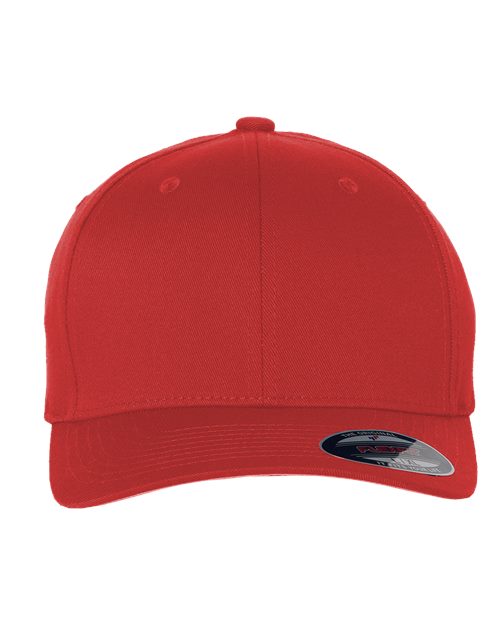 Flexfit Cotton Blend Cap - Red Front