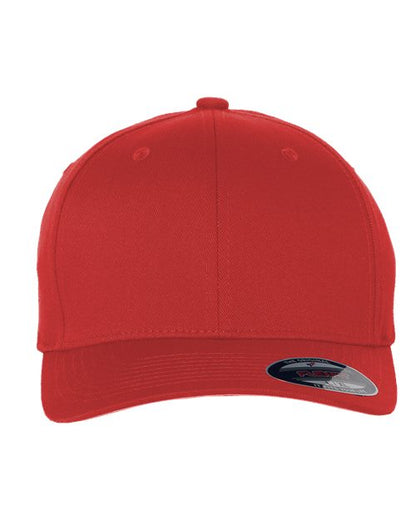 Flexfit Cotton Blend Cap - Red Front