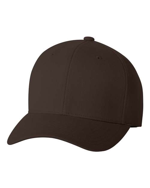 Flexfit Wool-Blend Cap - Brown Front