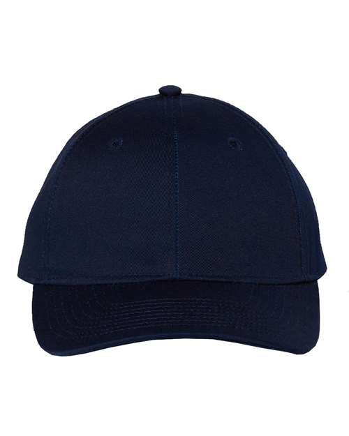 Valucap Lightweight Twill Cap - Navy Front