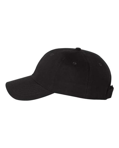 Valucap Brushed Twill Cap - Side