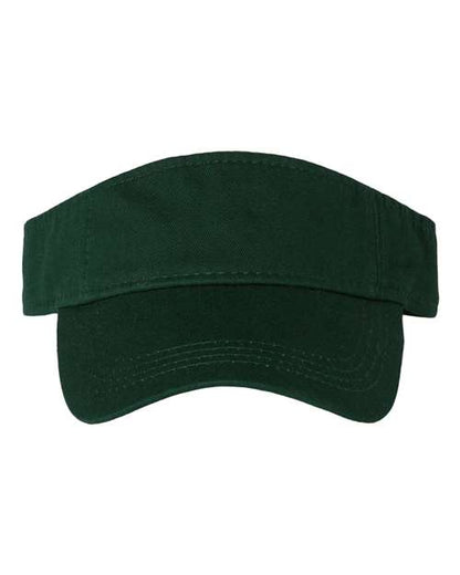 Valucap Bio-Washed Visor - Forest Front