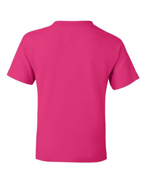 Youth DryBlend® T-Shirt - Heliconia Back