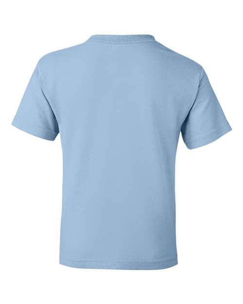 Youth DryBlend® T-Shirt - Light Blue Back
