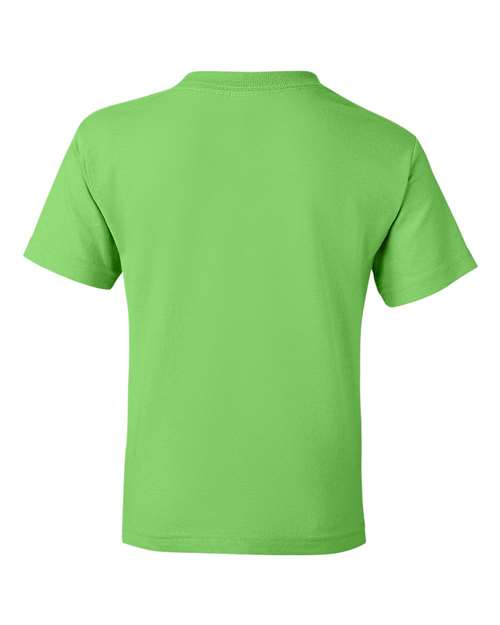 Youth DryBlend® T-Shirt - Lime Back