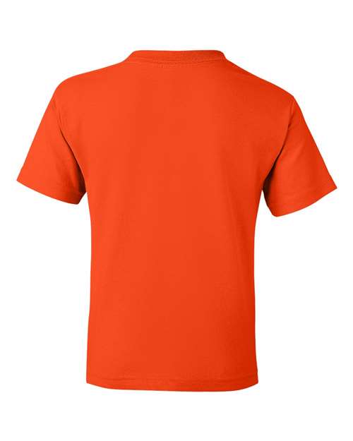 Youth DryBlend® T-Shirt - Orange Back