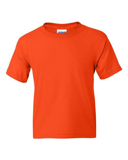 Youth DryBlend® T-Shirt - Orange Front