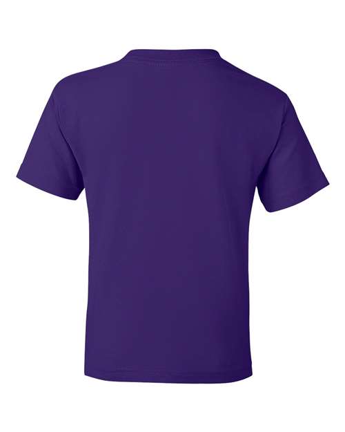 Youth DryBlend® T-Shirt - Purple Back