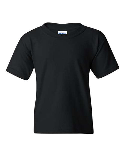 Youth Heavy Cotton™ T-Shirt - Black Front