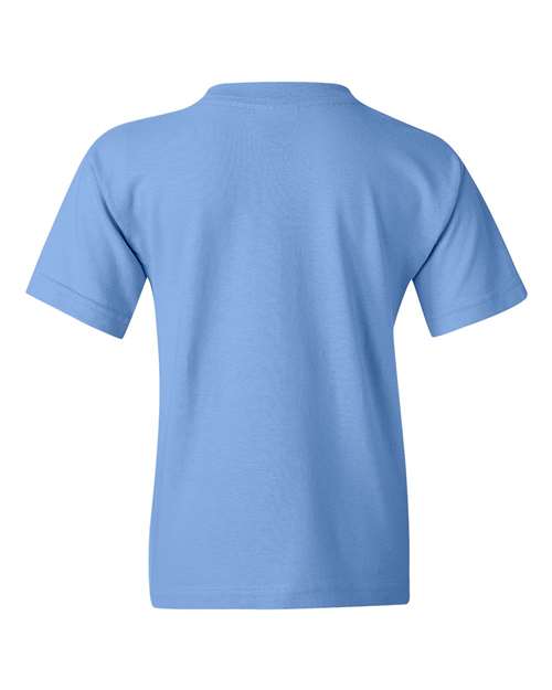 Youth Heavy Cotton™ T-Shirt - Carolina Blue Back