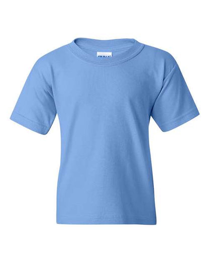 Youth Heavy Cotton™ T-Shirt - Carolina Blue Front