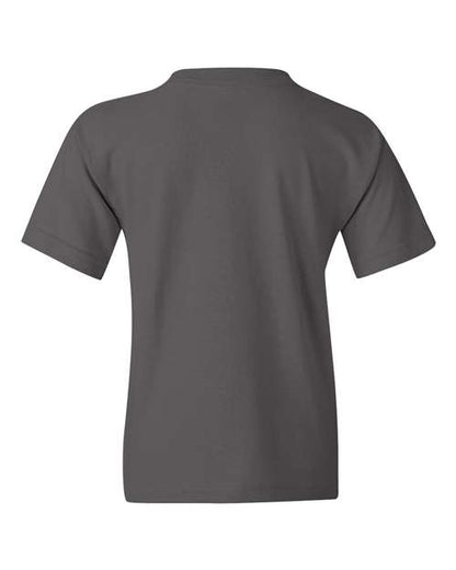 Youth Heavy Cotton™ T-Shirt - Charcoal Back