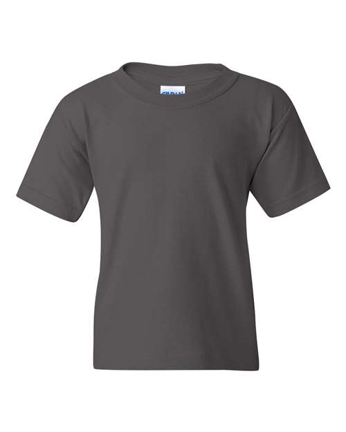 Youth Heavy Cotton™ T-Shirt - Charcoal Front