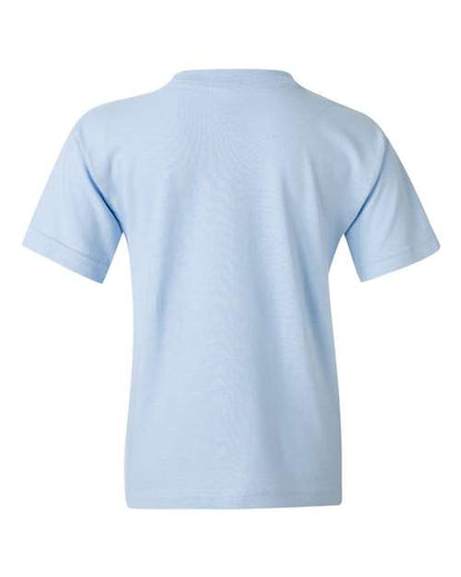 Youth Heavy Cotton™ T-Shirt - Light Blue Back