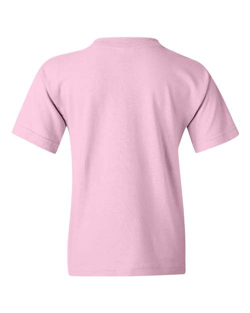 Youth Heavy Cotton™ T-Shirt - Light Pink Back