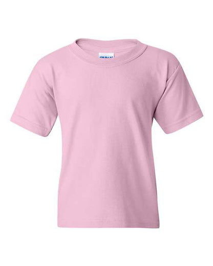 Youth Heavy Cotton™ T-Shirt - Light Pink Front