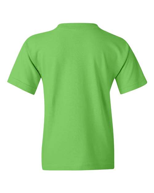 Youth Heavy Cotton™ T-Shirt - Lime Back