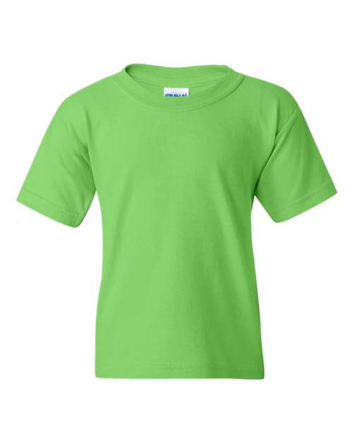 Youth Heavy Cotton™ T-Shirt - Lime Front