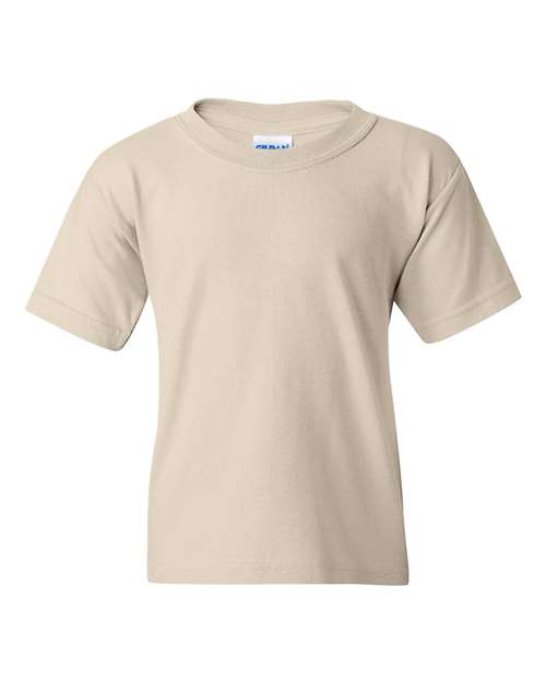 Youth Heavy Cotton™ T-Shirt - Natural Front