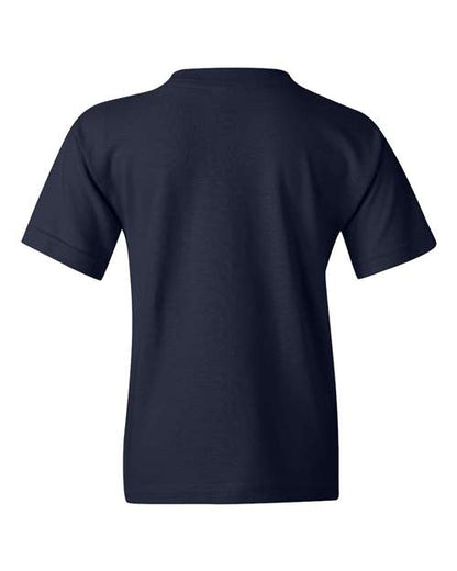 Youth Heavy Cotton™ T-Shirt - Navy Back