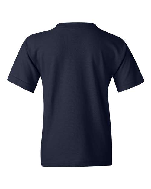 Youth Heavy Cotton™ T-Shirt - Navy Back