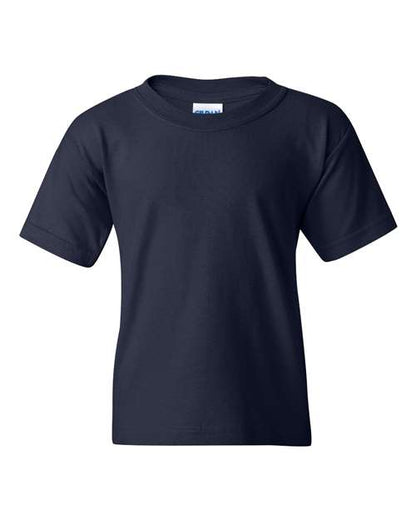 Youth Heavy Cotton™ T-Shirt - Navy Front