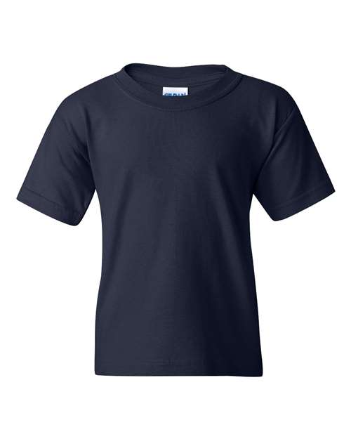 Youth Heavy Cotton™ T-Shirt - Navy Front