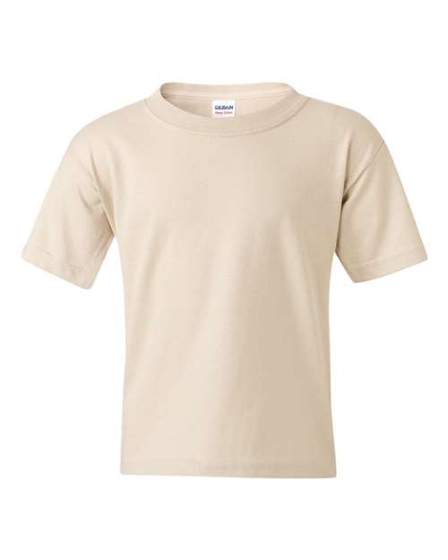 Youth Heavy Cotton™ T-Shirt - Sand Front