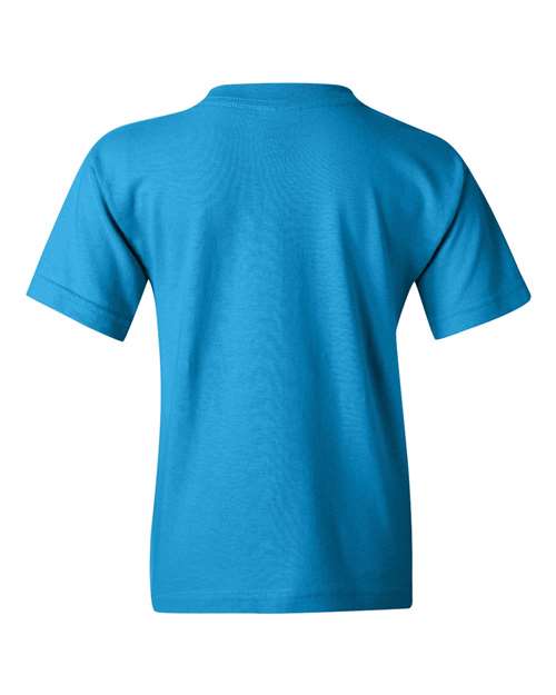 Youth Heavy Cotton™ T-Shirt - Sapphire Back
