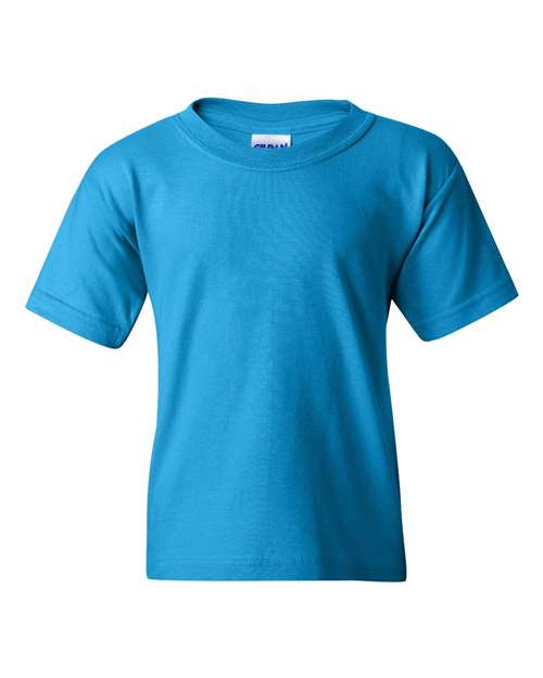 Youth Heavy Cotton™ T-Shirt - Sapphire Front
