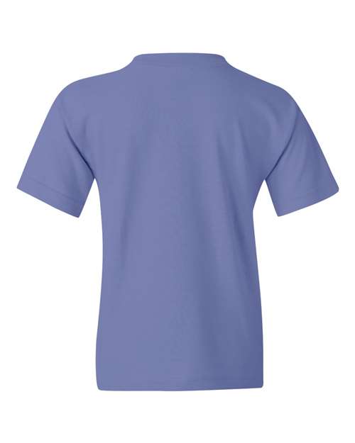 Youth Heavy Cotton™ T-Shirt - Violet Back