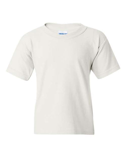 Youth Heavy Cotton™ T-Shirt - White Front