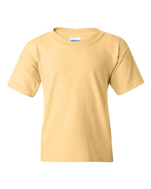 Youth Heavy Cotton™ T-Shirt - Yellow Haze Front
