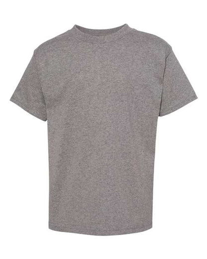 Hanes Youth Authentic T-Shirt - Oxford Grey Front