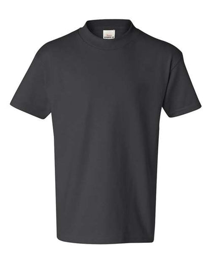 Hanes Youth Authentic T-Shirt - Smoke Grey Front