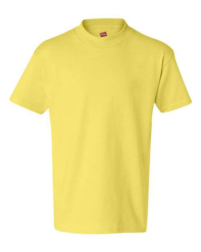 Hanes Youth Authentic T-Shirt - Yellow Front
