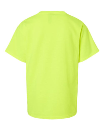 Youth Ultra Cotton® T-Shirt - Safety Green Back