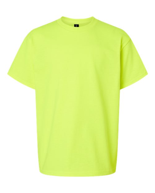 Youth Ultra Cotton® T-Shirt - Safety Green Front