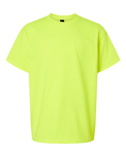 Youth Ultra Cotton® T-Shirt - Safety Green Front