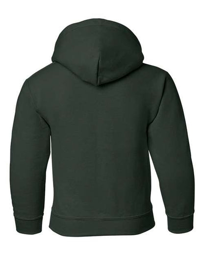 Youth Heavy Blend™ Hooded Sweatshirt - Forest Back