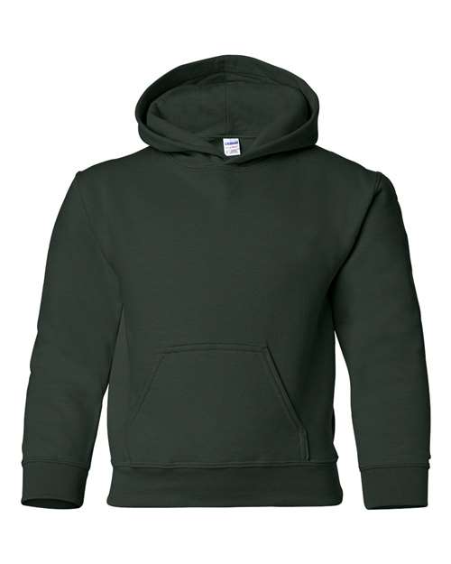 Gildan Youth Heavy Blend™ Hooded Sweatshirt - Forest Front