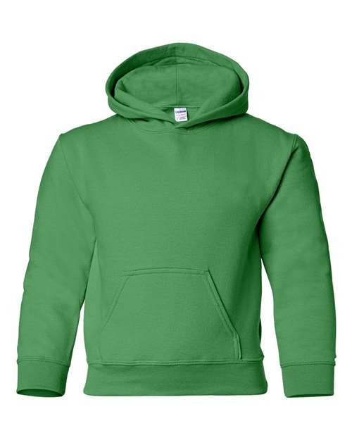 Gildan Youth Heavy Blend™ Hooded Sweatshirt - Irish Green Front