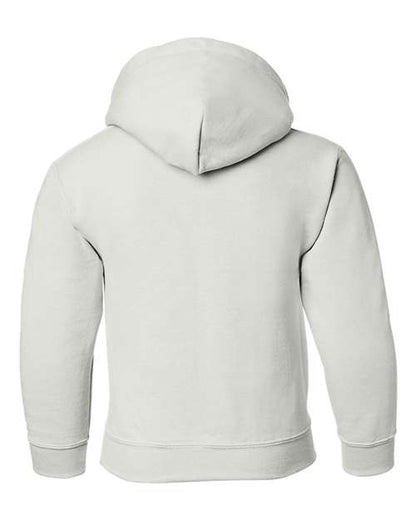 Youth Heavy Blend™ Hooded Sweatshirt - White Back