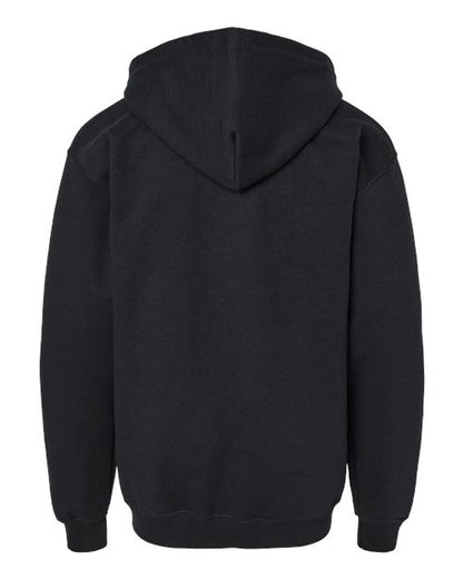 Youth Heavy Blend™ Full-Zip Hooded Sweatshirt - Black Back
