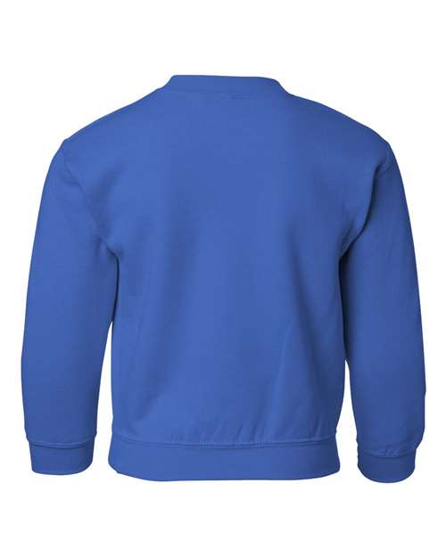 Youth Heavy Blend™ Crewneck Sweatshirt - Royal Back