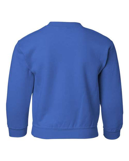 Youth Heavy Blend™ Crewneck Sweatshirt - Royal Back