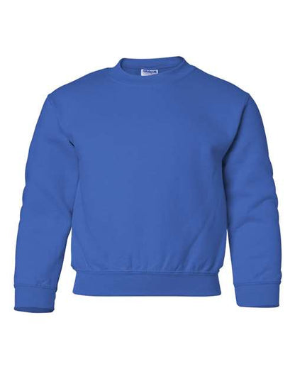 Youth Heavy Blend™ Crewneck Sweatshirt - Royal Front