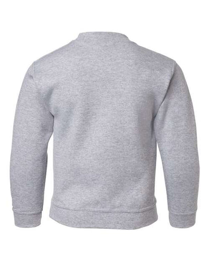 Youth Heavy Blend™ Crewneck Sweatshirt - Sport Grey Back
